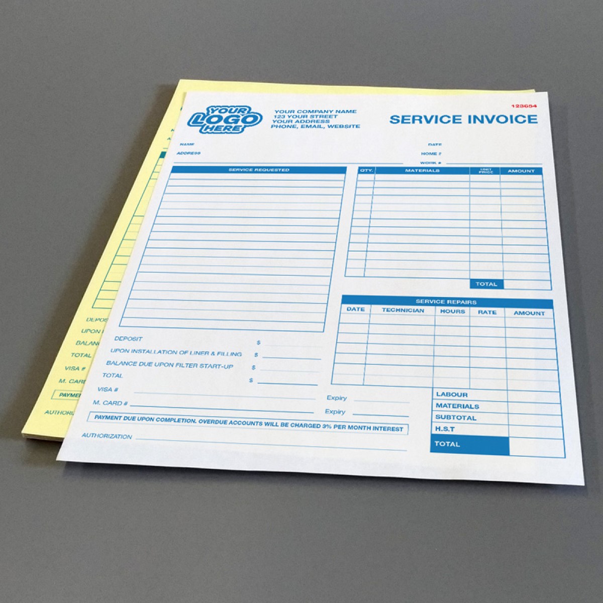 Pool Service Invoices in Toronto